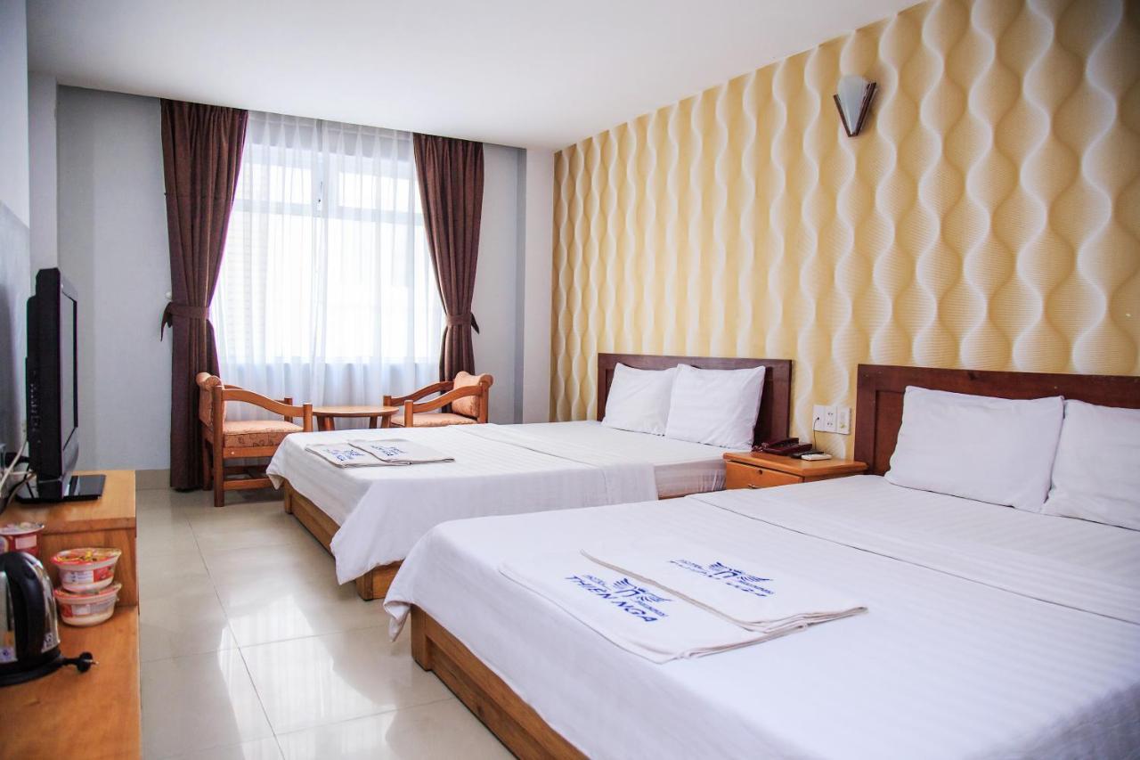 เทียน งา แฟมิลี่ โฮเต็ล Hotel ญาจาง ภายนอก รูปภาพ